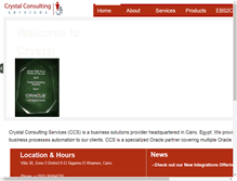 Tablet Screenshot of crystal-consulting-services.com